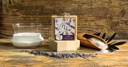 N8 JABÓN SÓLIDO LECHE DE LAVANDA ARCILLA VERDE