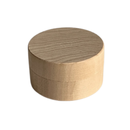 Caja de madera para dientes/mechones de pelo grande