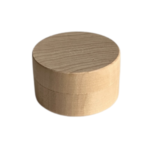 Wooden teeth / hair lock box large