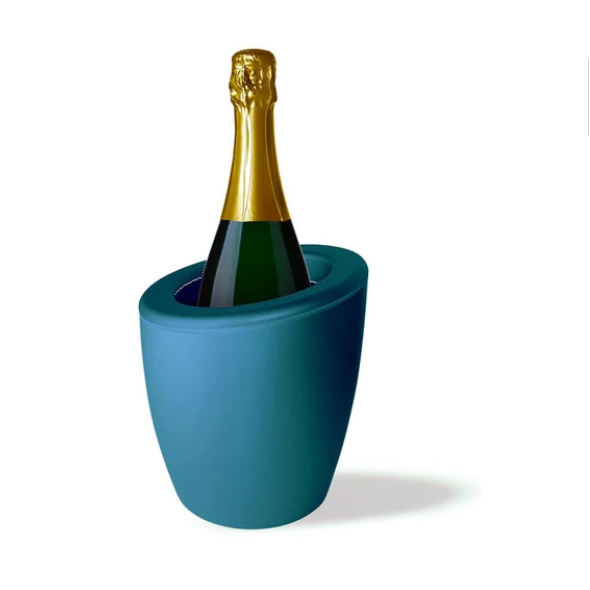 DEMI METAL – Wein- und Champagnerkühler mit Gelbeutel-Set