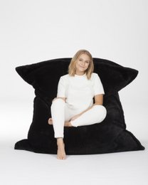BEANBAG FOURRURE - noir nuit