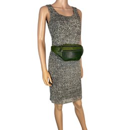 Taljetaske Læder - Fanny Pack Læder - Pouch Taske i 6 farver læder - Læder Belly Bag - Unisex model