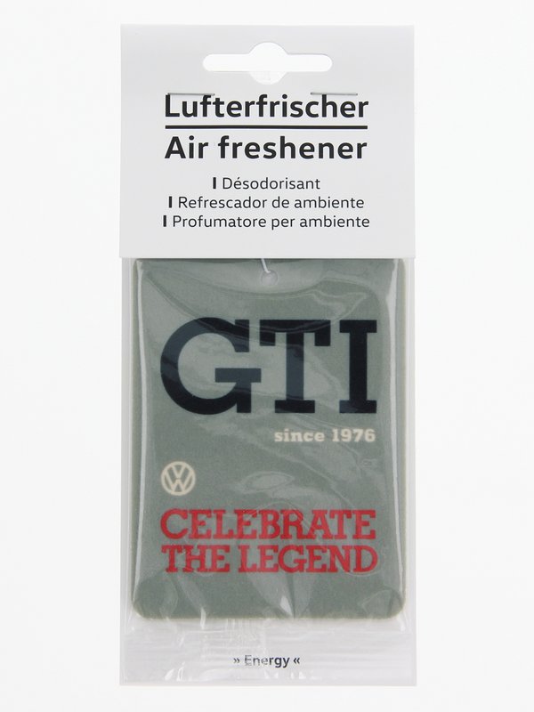 Volkswagen VW GTI Air Freshener - Energy/Grey