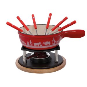 Käsefondue-Set 6 Personen Rotel Swiss Tradition