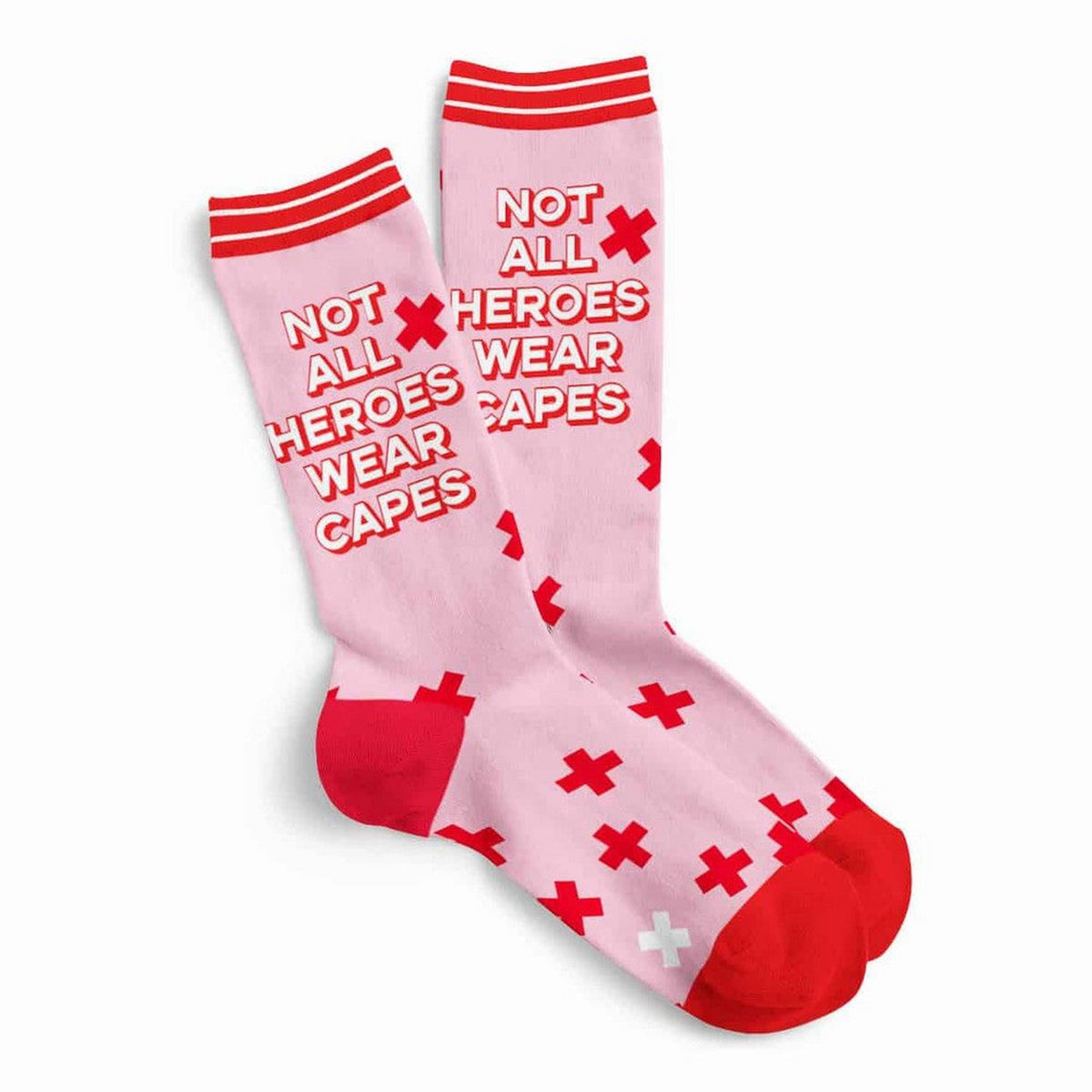 Calcetines No todos los héroes usan capas 42-46 rosa
