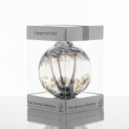 10cm Spirit Ball - Engagement - Pastel Silver