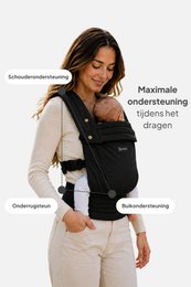 Nosidełko AVIAIRE - Ergonomiczne i wygodne - Materiał bawełniany OEKO-TEX®