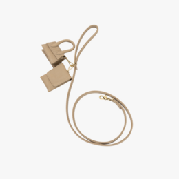 The Dog Musthaves Designer Bag – Belohnungstasche für Hundeleckerlis und Kotbeutelspender – Sand Taupe