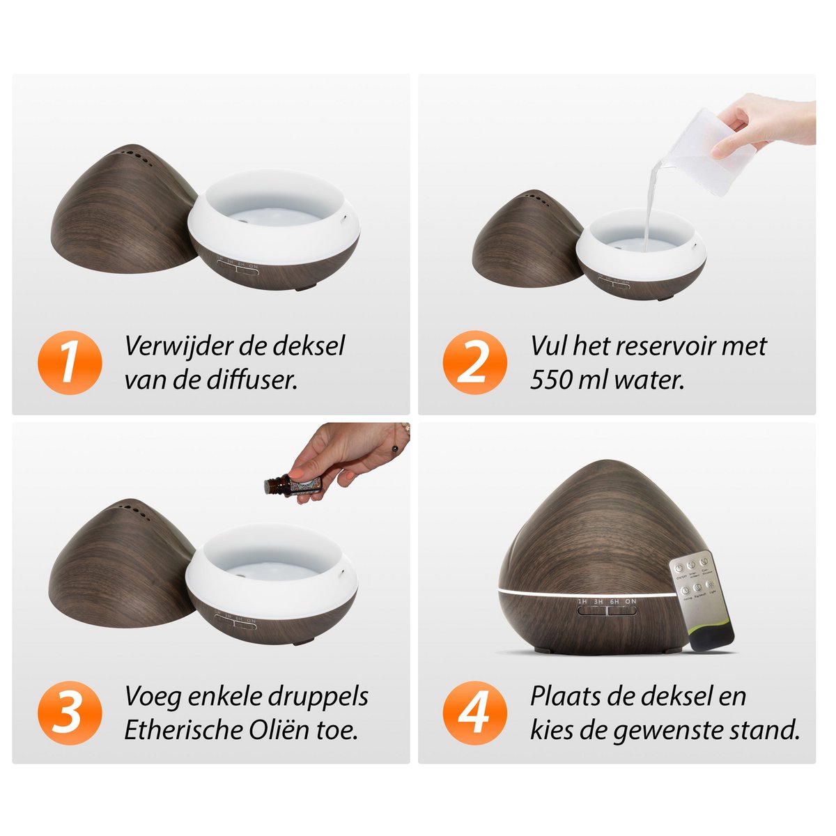 Zen Pro - Dark Wood - Aroma Diffuser