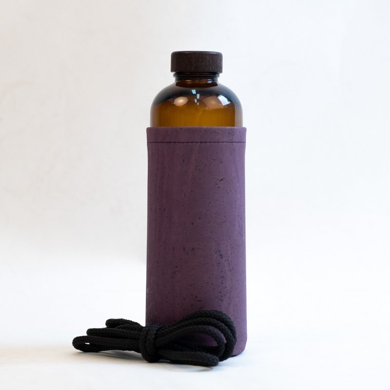 Water bottle - Purple cover - 600ml