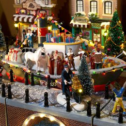 Julelandsby miniature Luville Originals Flerfarvet