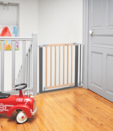 SAFETY GATE, PRESSURE FIXING, OPENING FROM 73 TO 81.5CM UP TO 131.5CM WITH EXTENSION - SAFE & LOCK