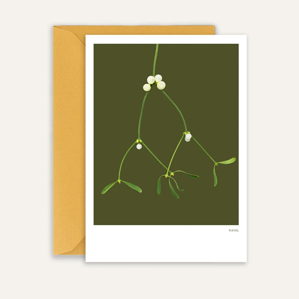 Winter Crush - MistleToe 03, carte de voeux + enveloppe