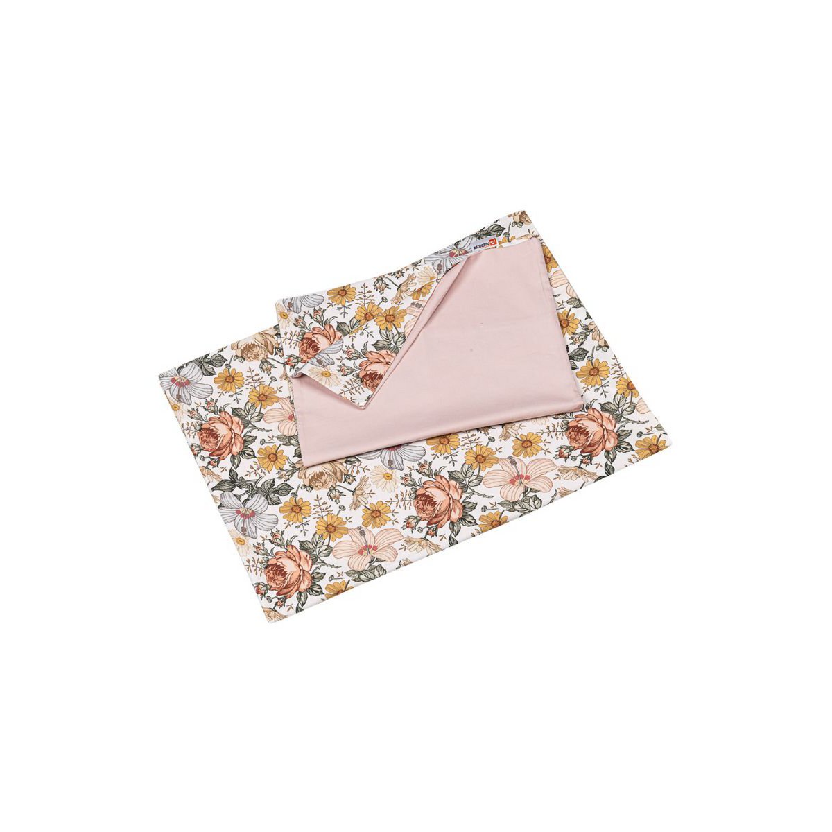 Funda nórdica y funda de almohada LOGAN FLORES, 100% algodón