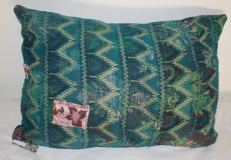 Funda de cojín Vintage Kantha Grande BB-107