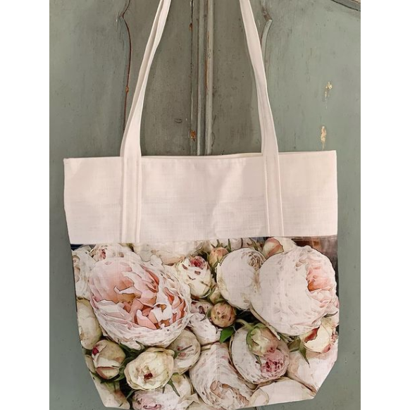 Tote in Peony Pink