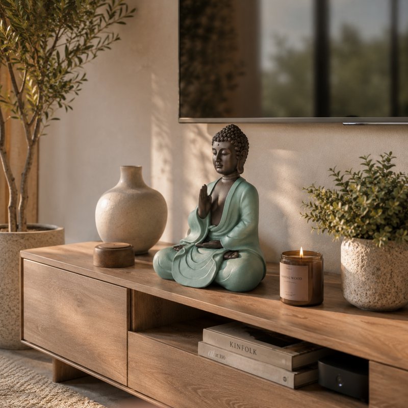 Green Bodhi Statue