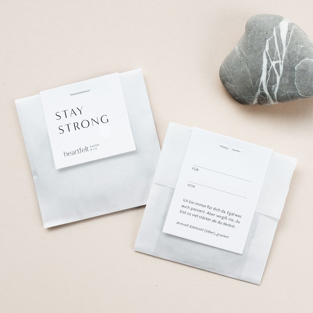 Bracciale "STAY FORTE"
