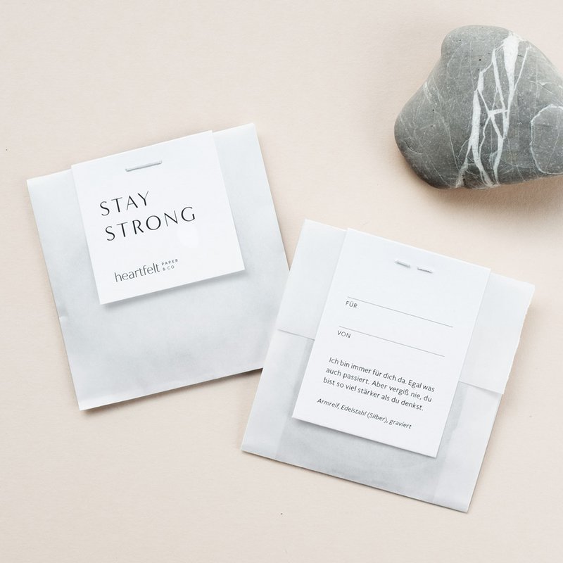 Bracciale "STAY FORTE"