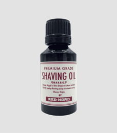 Premium grade shaving oil for a smooth, comfortable shave. Contains natural ingredients like jojoba and vitamin E to moisturize and nourish skin.