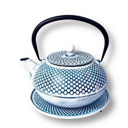 Arora Gietijzeren Theepot 1,2L - Handgemaakte Japanse design theepot