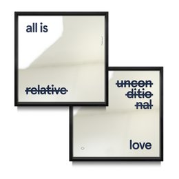 Tutto è amore (Set di due specchi)