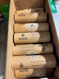 Woody Binchotan 20 sztuk luzem (niesterile - zero plastiku.