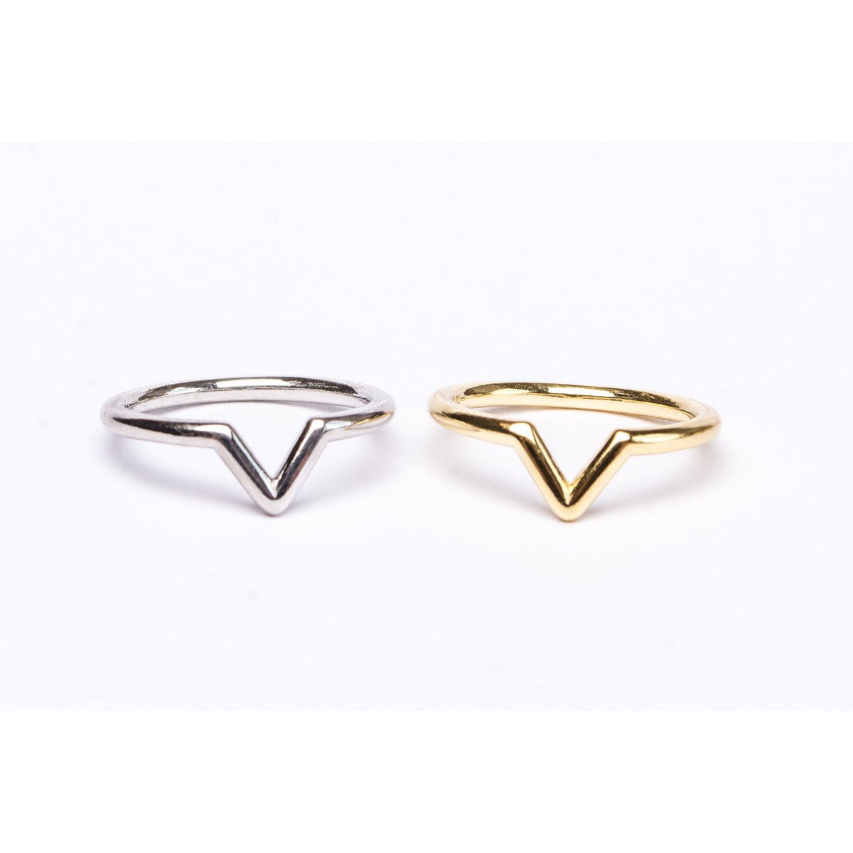 Perfektes 'V' | Ring | Silber