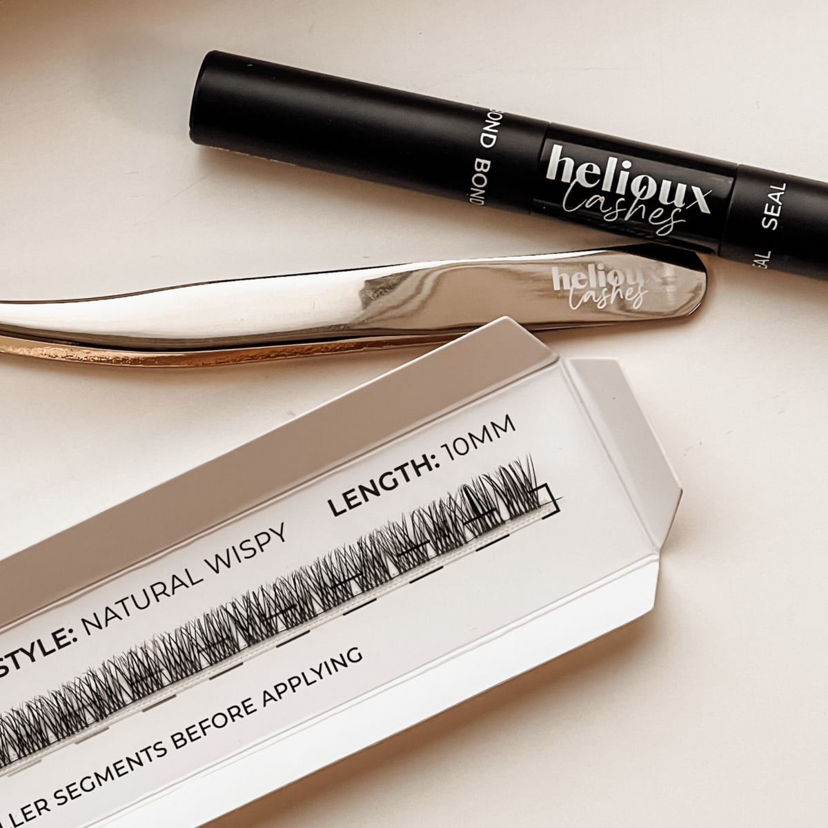 HELIOUX® QUICKLASHES - MULTI LONGUEURS - EXTENSIONS DE CILS DIY