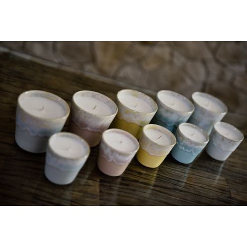 Grespresso 2in1 SOJA - Candle and espresso cup LSC 061 grey