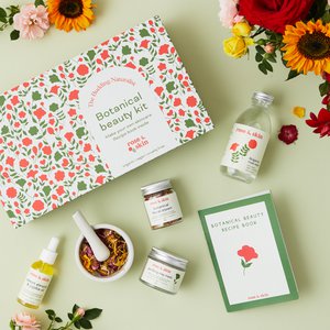 Make Your Own Skincare Kit - includes a recipe book