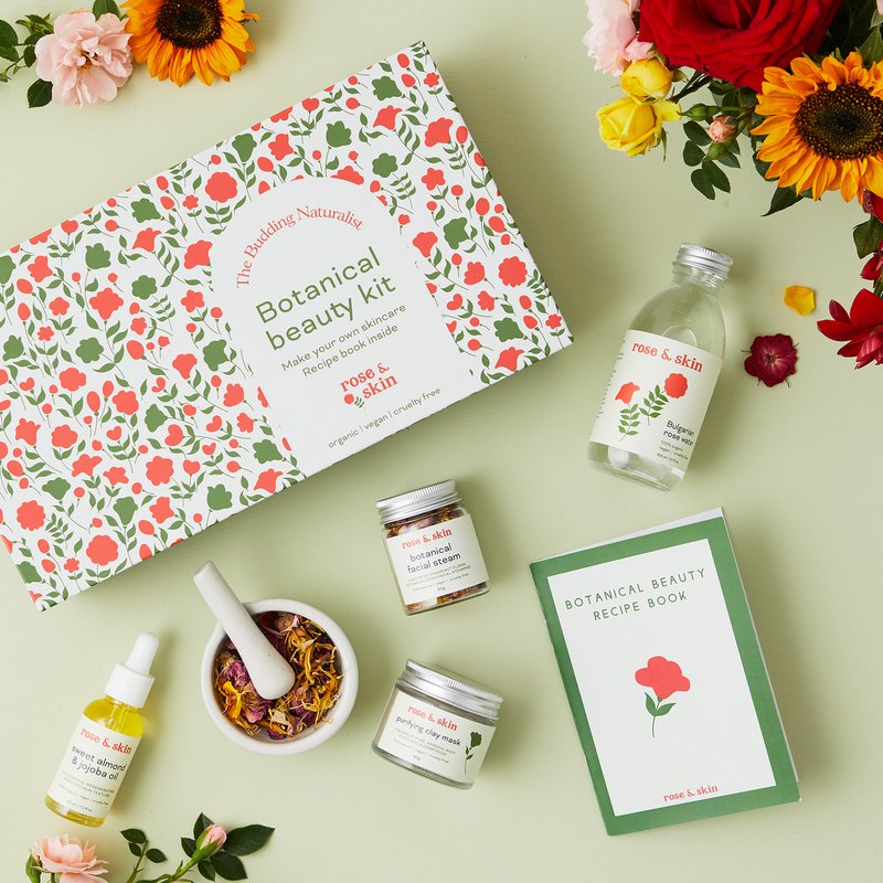 Make Your Own Skincare Kit - includes a recipe book