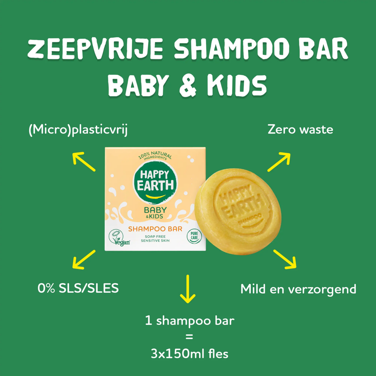 Shampoo solido senza sapone Baby & Kids