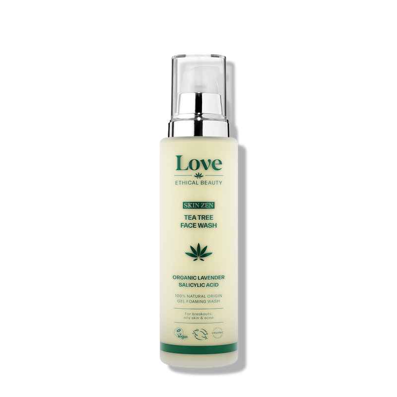 Love Ethical Beauty - Skin Zen Balance Tea Tree Face Wash