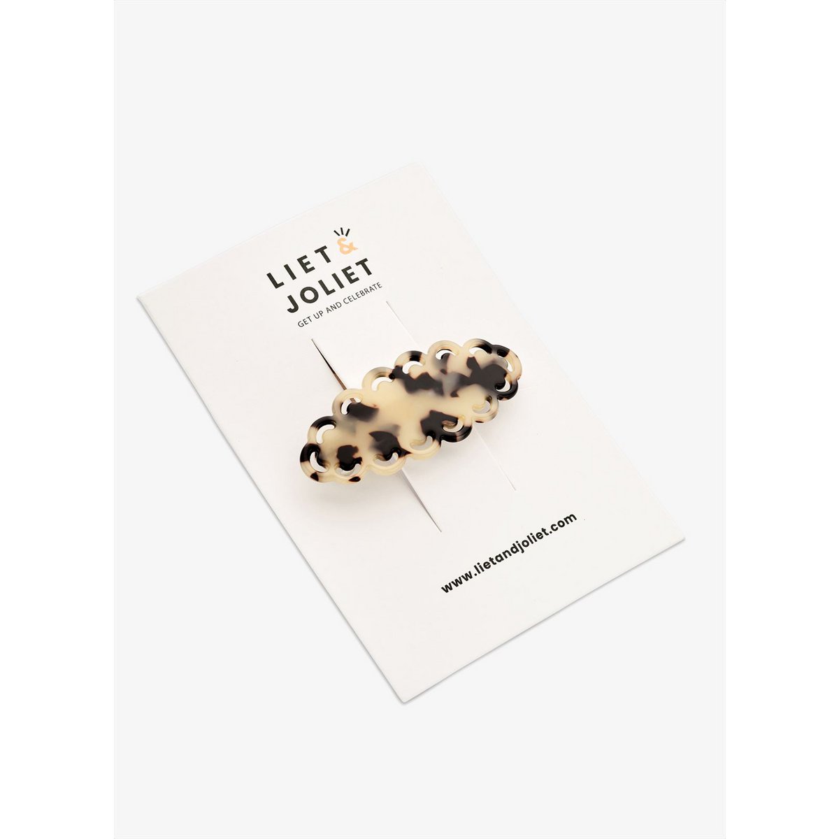 Hair clip Melle beige