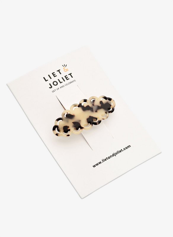 Hair clip Melle beige