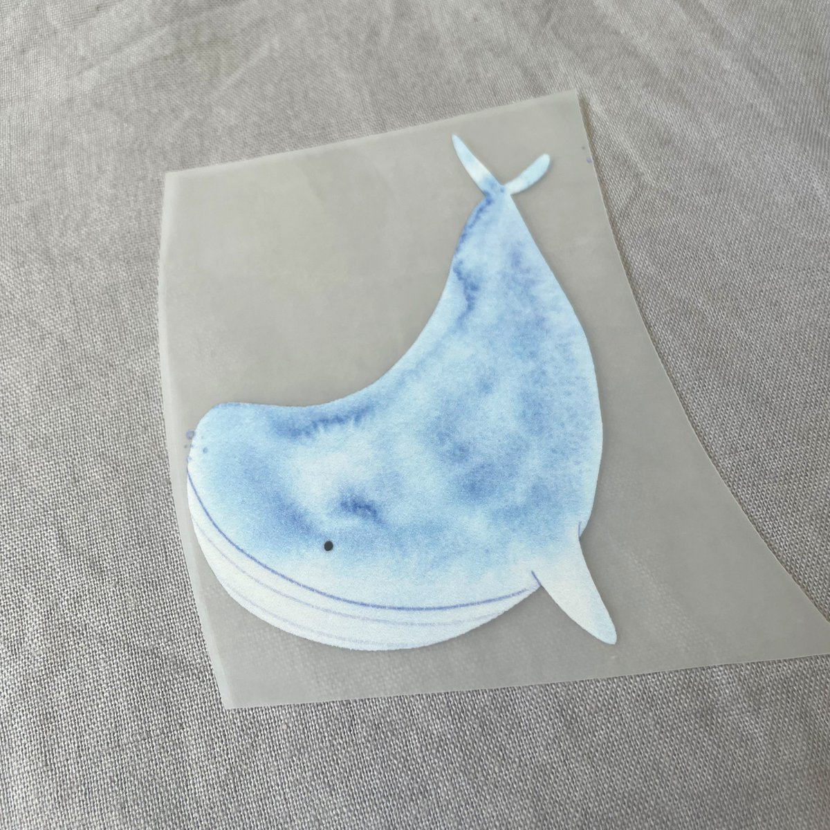 Baleine d'image en fer, patch, image de repassage pour les enfants, idée cadeau