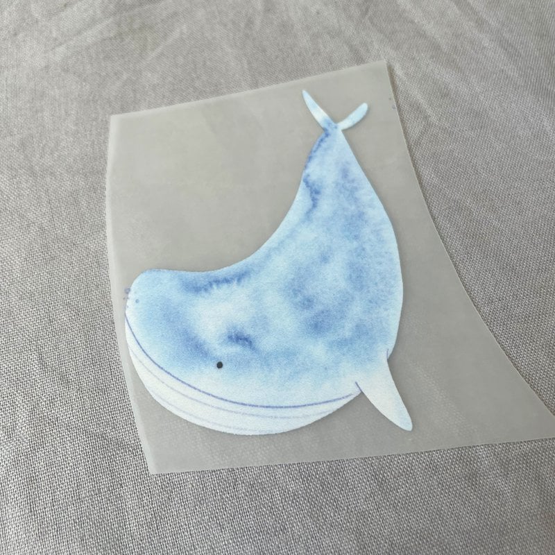 Baleine d'image en fer, patch, image de repassage pour les enfants, idée cadeau