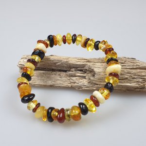 Amber gemstone bracelet for kids