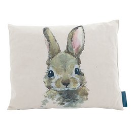 10 grenen kussens display: egel, vos, hert & Co. | 100% grenen | Natuurcadeauset | Kalmerend natuurlijk kussen met bosdiermotieven