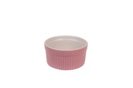 Ramequin rose pastel à rayures 9 cm Isabelle Rose