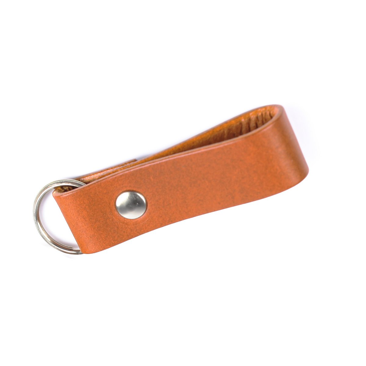Leather keychain / key fob