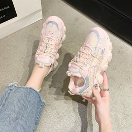 Lysende super fire daddy sko kvinder trend sneakers