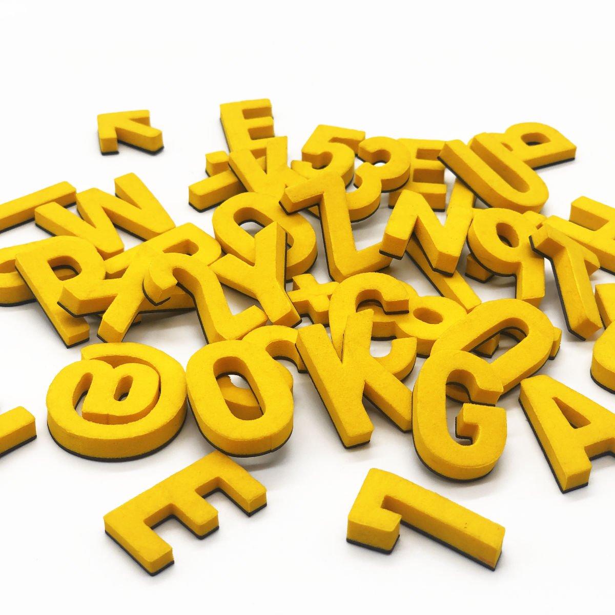 Modern magnetic letters - Unique Colors
