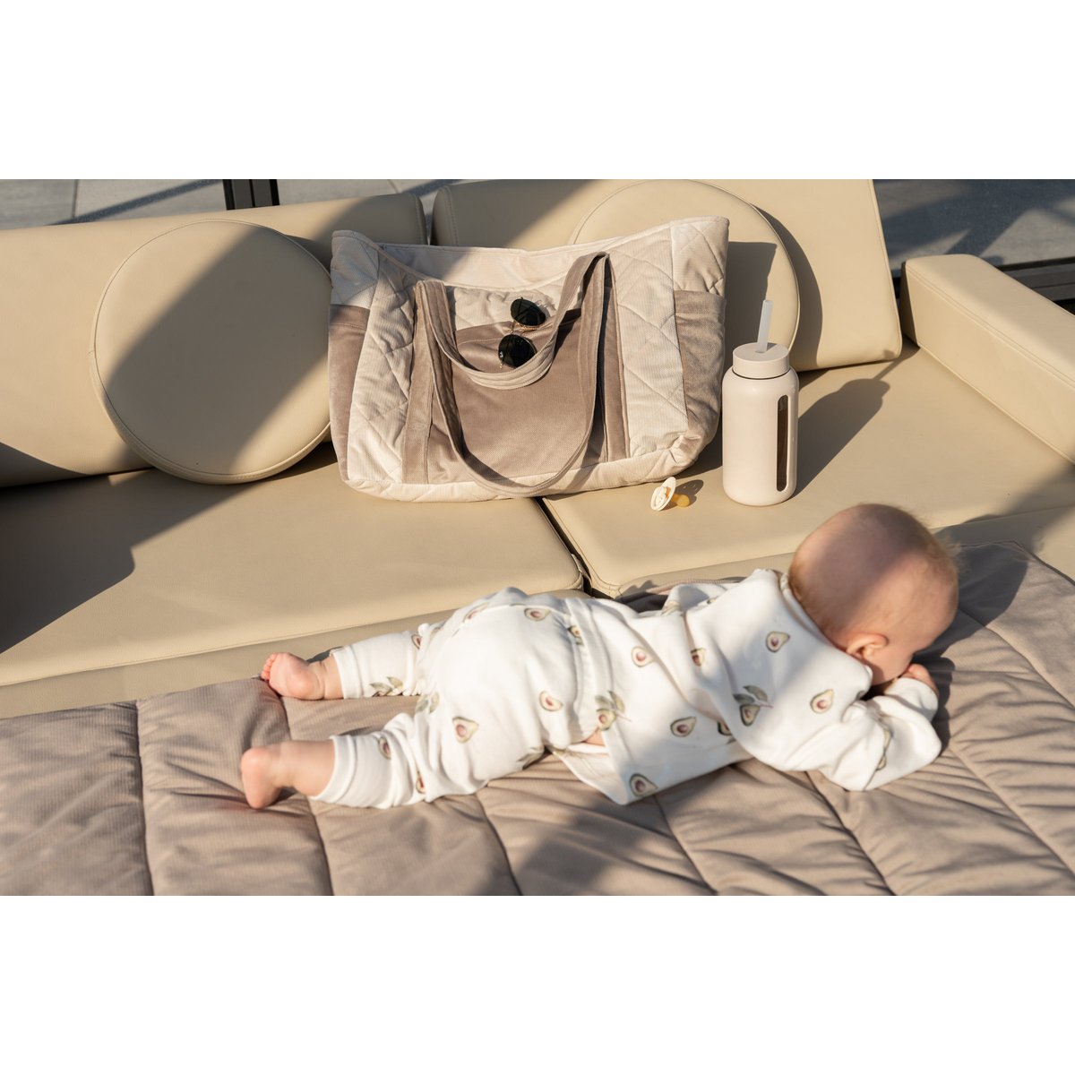 Reisetasche „Beige“
