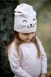 Bonnet fille KITTY POWDER PINK