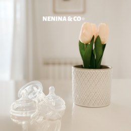Nenina & Co Pack 4 Ersatzsauger mit variablem Durchfluss
