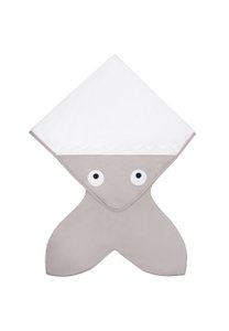 Shark tail towel - Stone gray