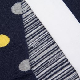 Classic Height Organic Cotton Socks - Three Pack 2