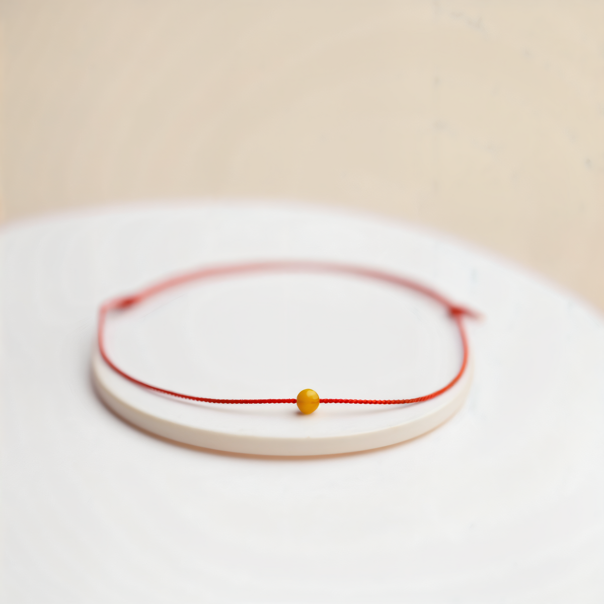 Brazalete de brillo carmesí